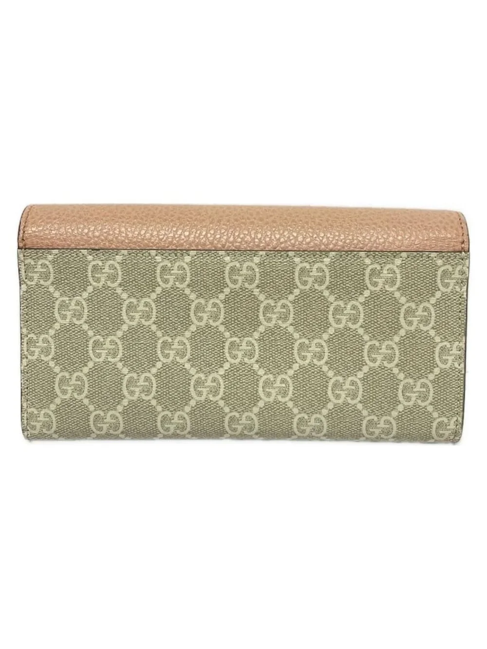 ★SOLD★ Gucci Wallet GG Marmont Continental Pink Beige Leather - Picture 2 of 7